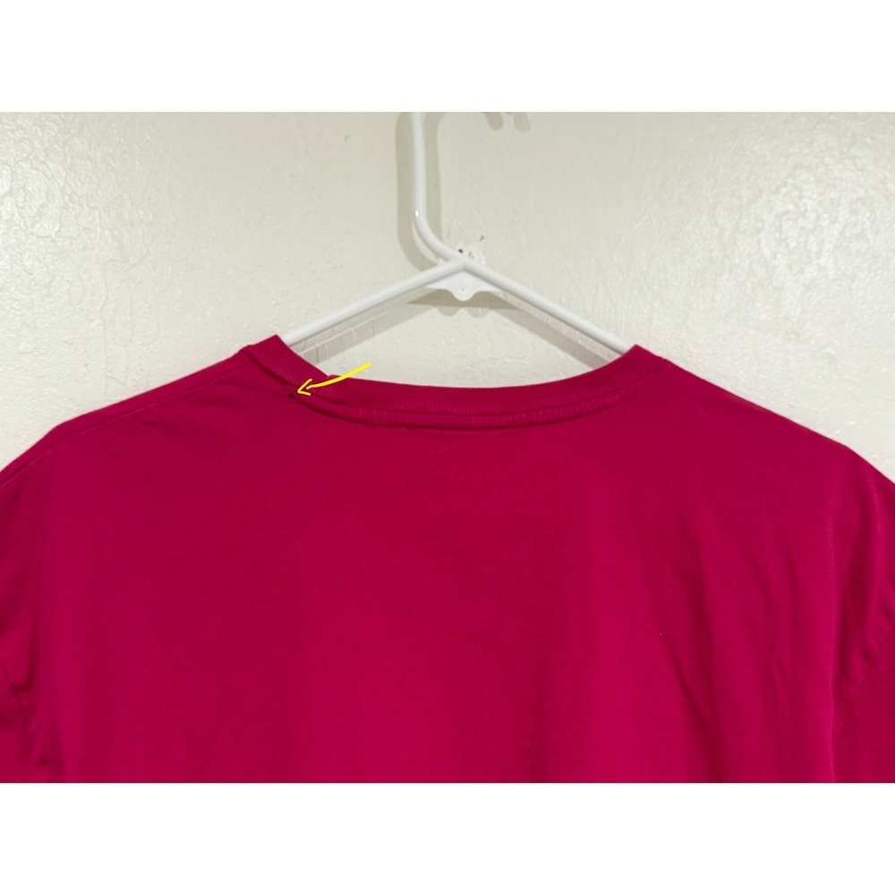 Polo Ralph Lauren Mens Magenta Pink Short Sleeve Crewneck T-Shirt Size Medium - Picture 6 of 6